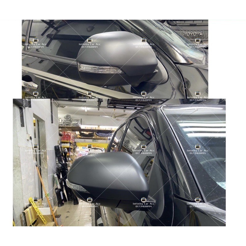 Mitsubishi Triton 20192021 Side Mirror Cover Shopee Malaysia