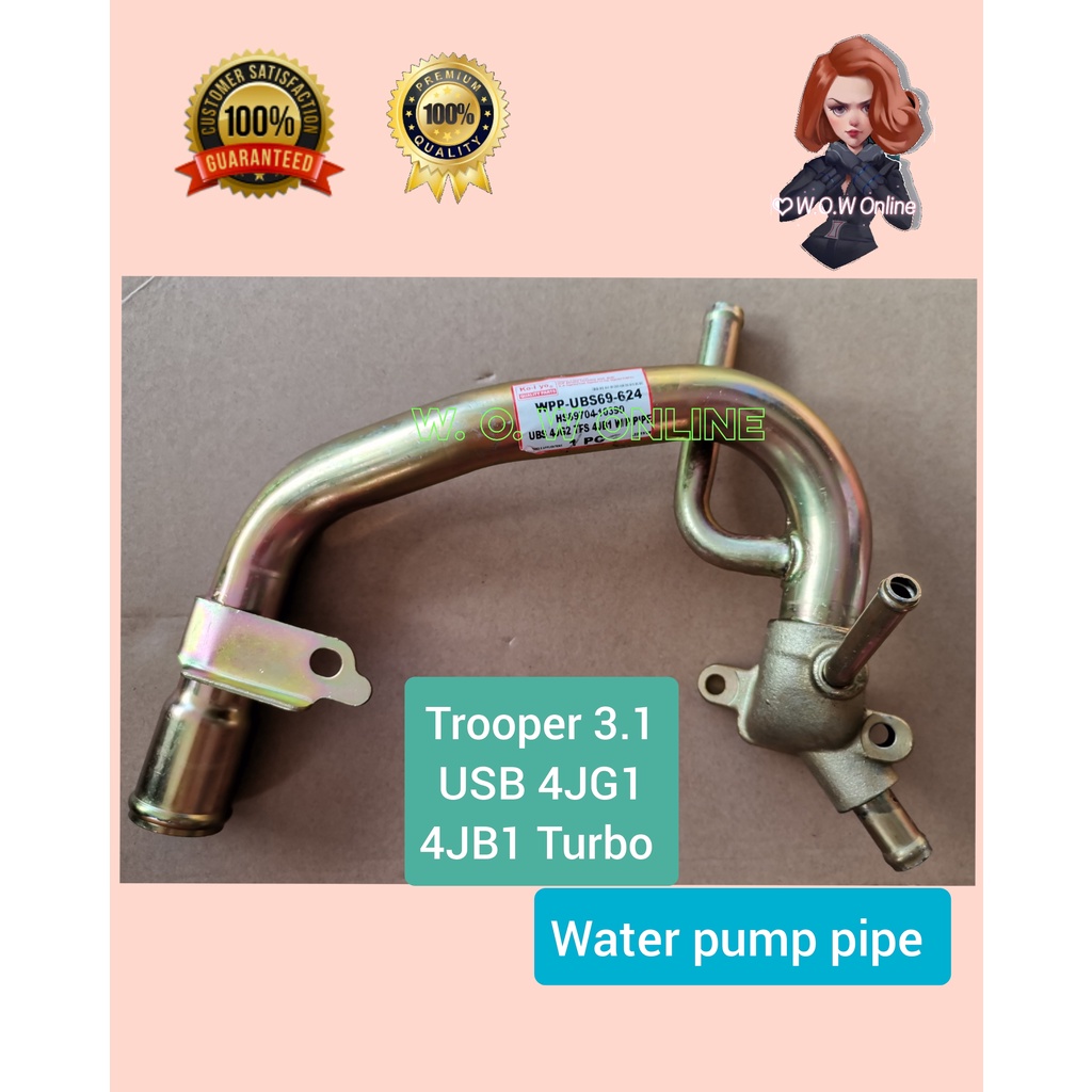 ISUZU TROOPER 3.1 4JG2 4JB1 TURBO WATER PUMP PIPE Shopee Malaysia