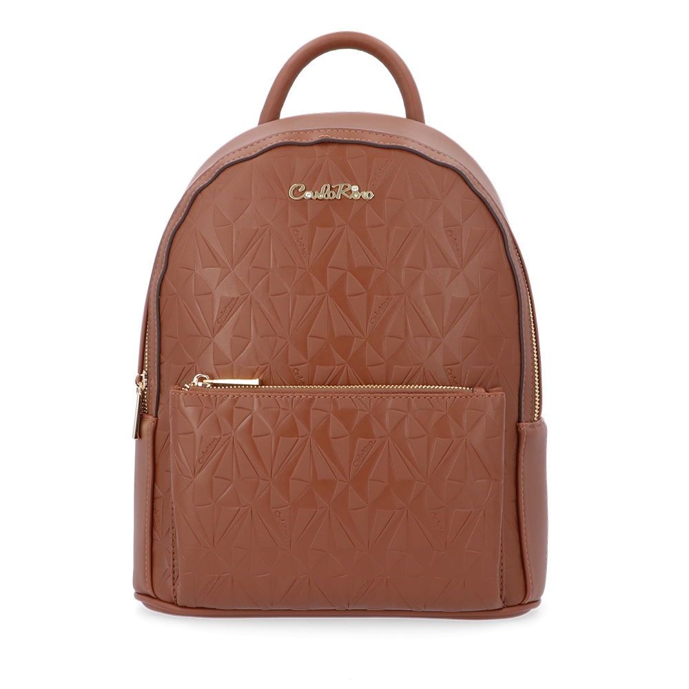 Carlo Rino Medium Brown Get Carried Away Backpack