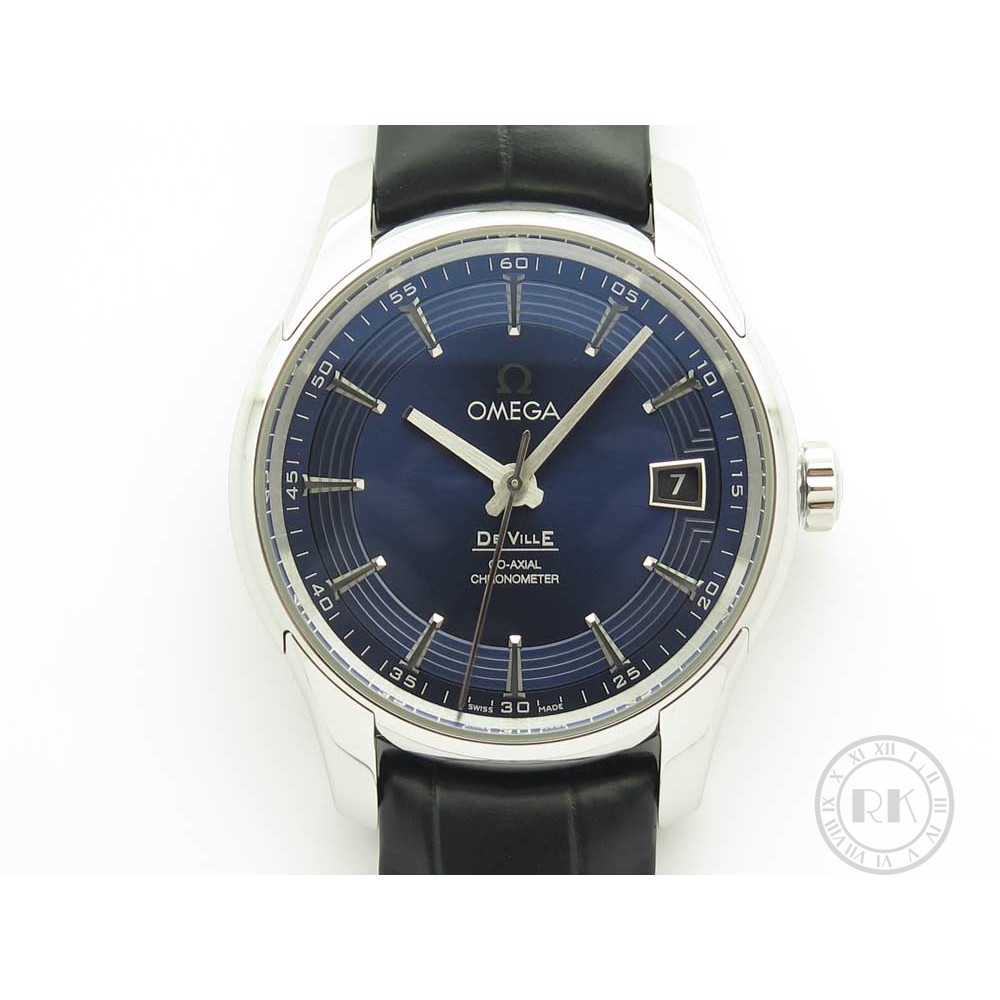 DE V1LLE Hour Vision 41mm SS VSF 1T01 B3ST Edition Blue Dial on Black Croco Leather Strap A8500