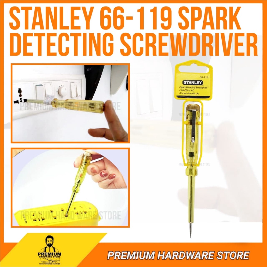 STANLEY SPARK DETECTING SCREW DRIVER 66119 TEST PEN Shopee Malaysia