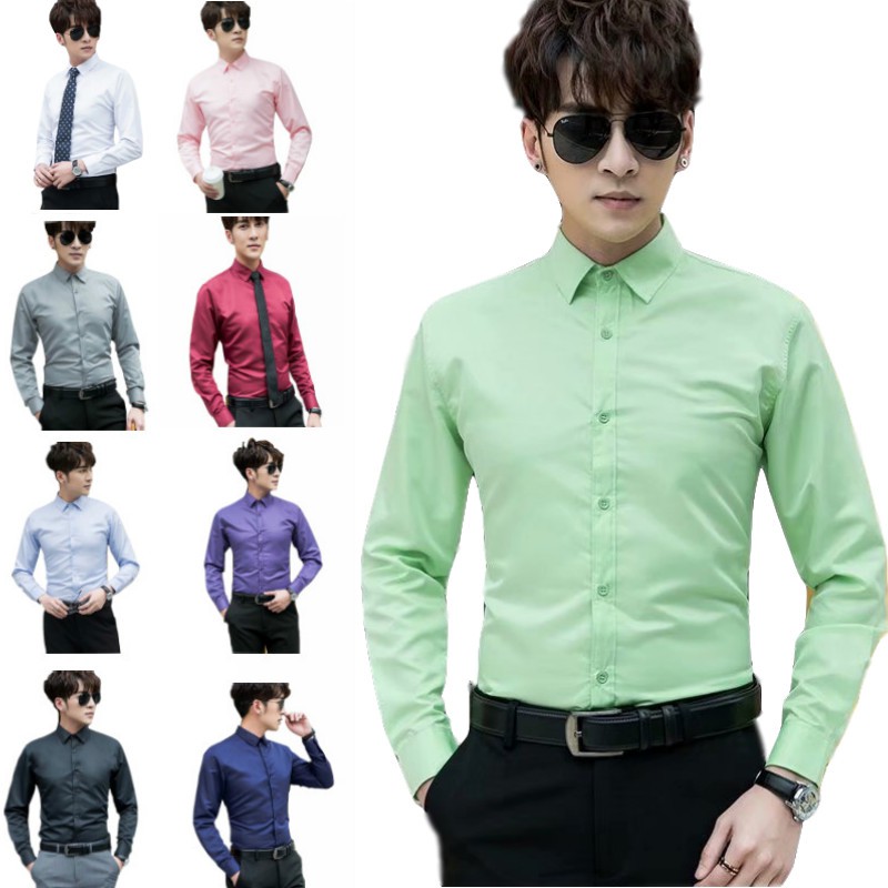 plain formal shirts