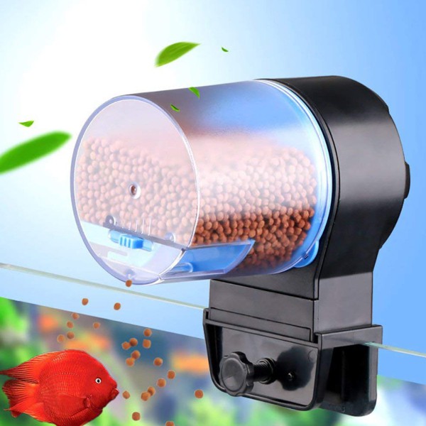 Intelligent Timing Automatic Fish Feeder Food Dispenser Fish