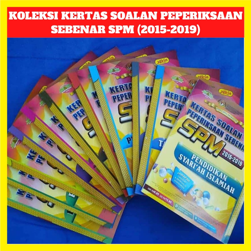 Buy 🔥NAK ANAK CEMERLANG SPM🔥Kertas Soalan Peperiksaan Sebenar SPM 2015