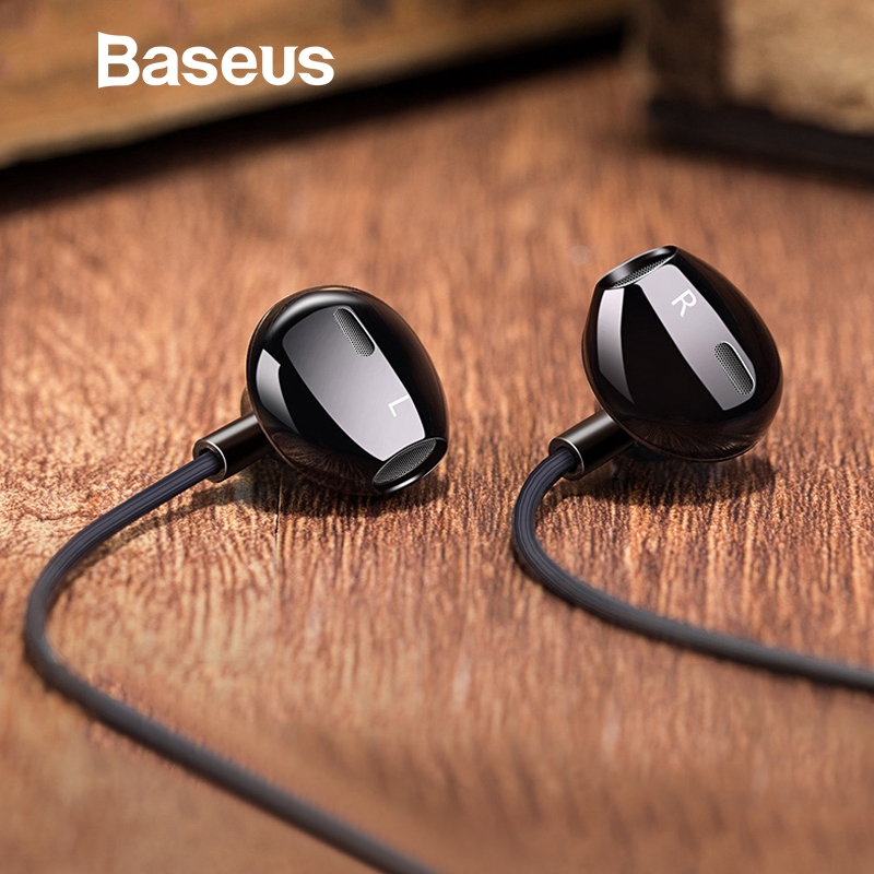 Baseus H06 Inear Stereo Bass Earphones 3.5mm jack wired HiFi Earbuds