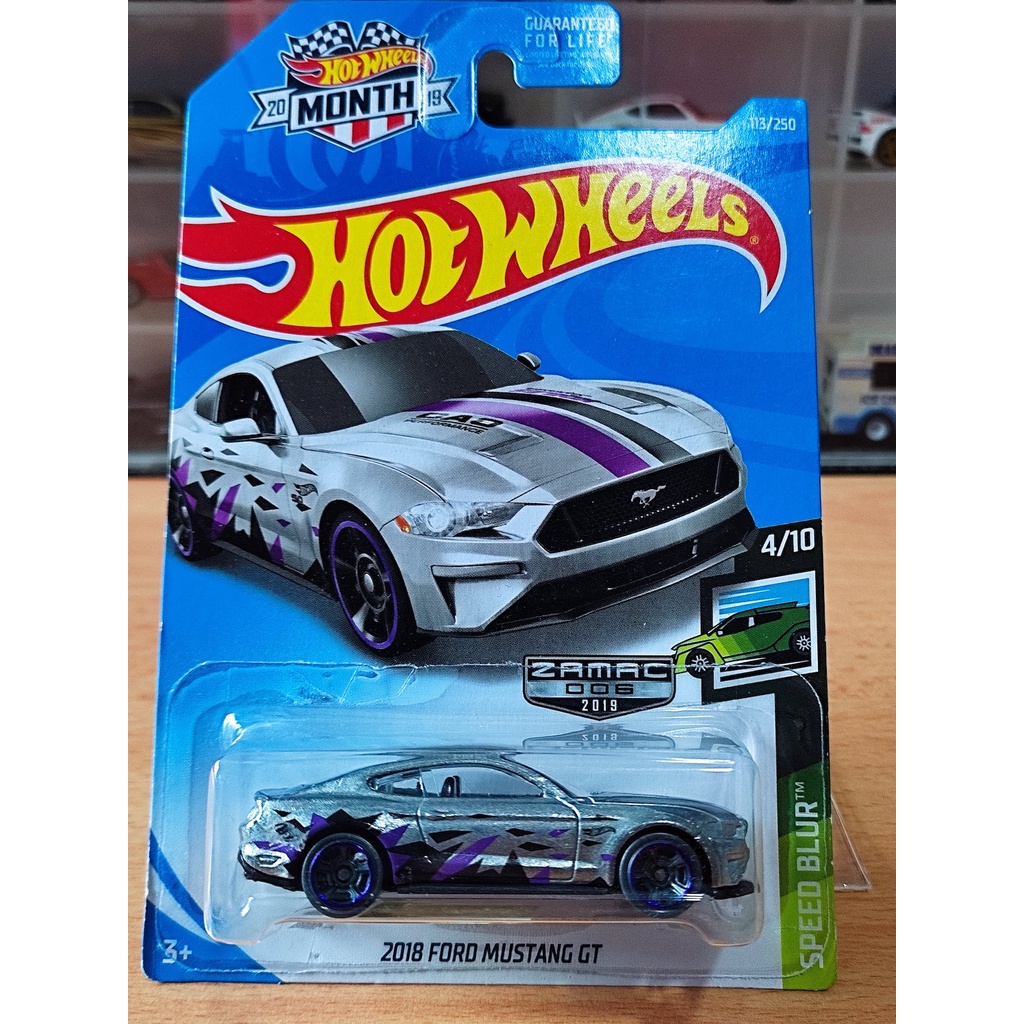 HOT WHEELS 2018 FORD MUSTANG GT ZAMAC EXCLUSIVE | Shopee Malaysia