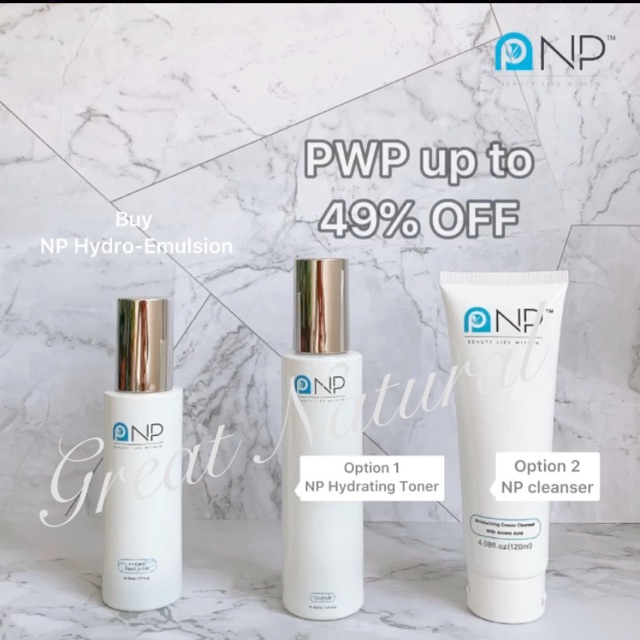 NP Hydro Emulsion PWP Cleanser/Toner Up to 49% discount