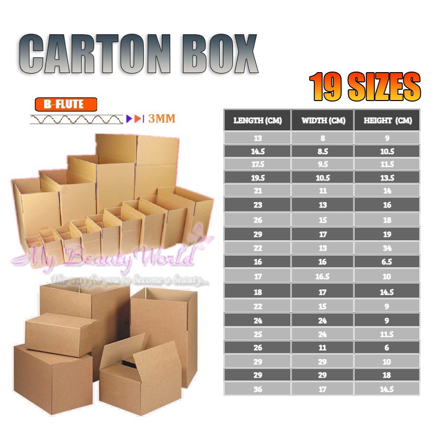 Promo 10pcs Wholesale Murah Packaging Box Kotak Container Carton Box