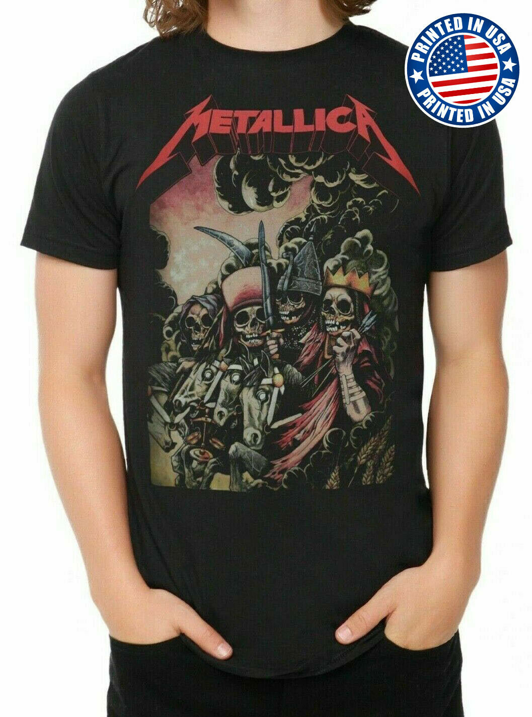 metallica t shirt 3xl