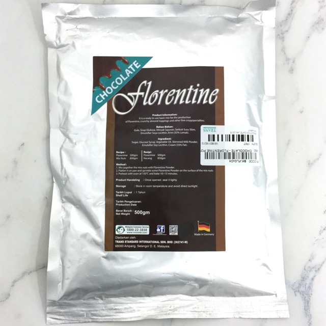 Florentine Mix Chocolate Flavor 500G | Shopee Malaysia