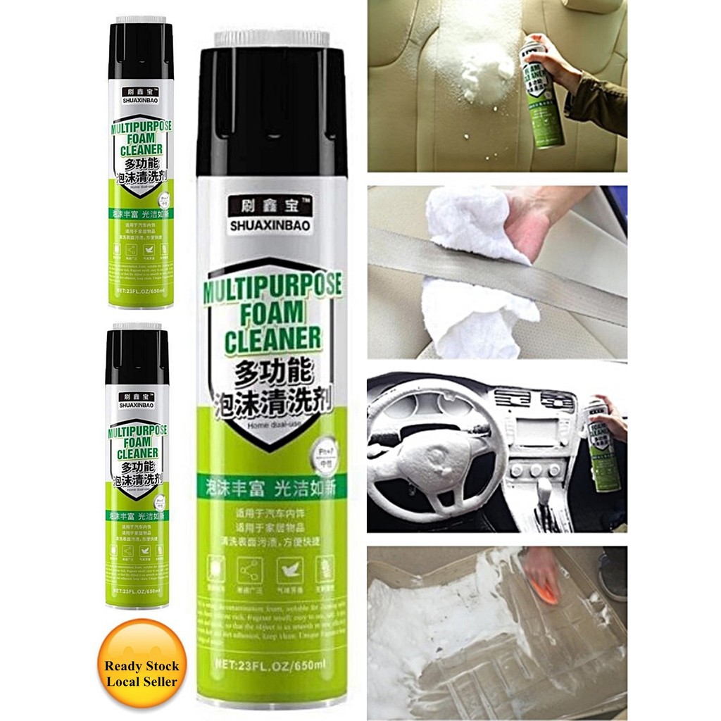 Magic Foam Cleaner Bersih Dalam Masa 5 Minit tanpa menggunakan air