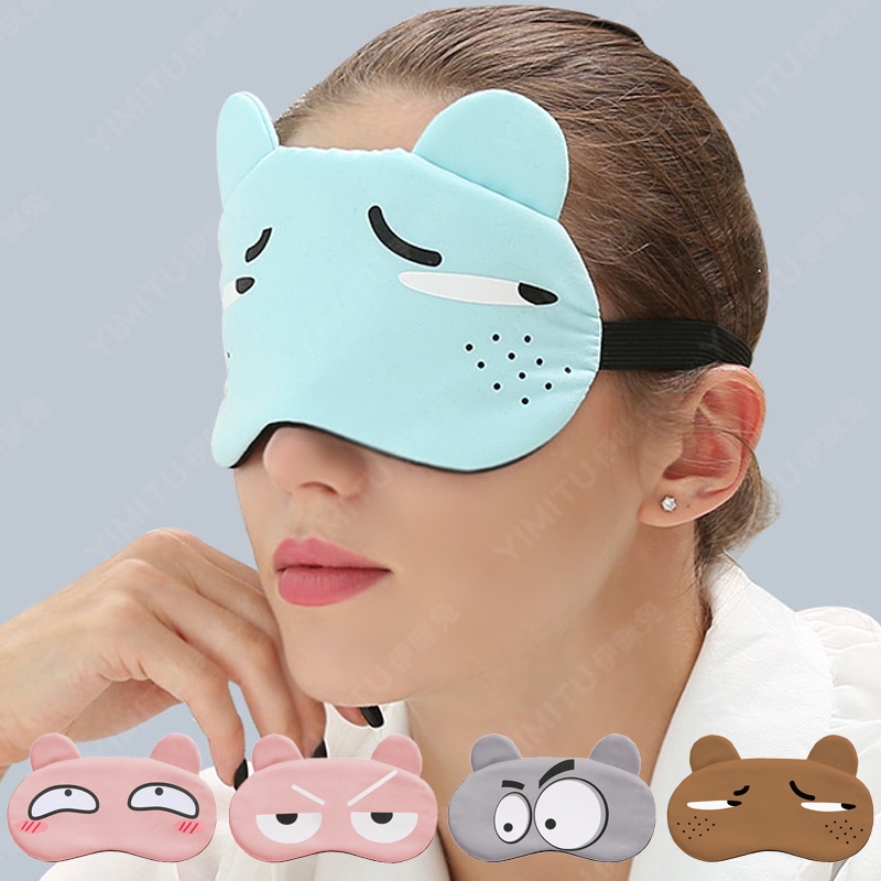 Cute Cartoon Eye Cover Blindfolds Face Eye Sleep Mask Blindfold Anime ...