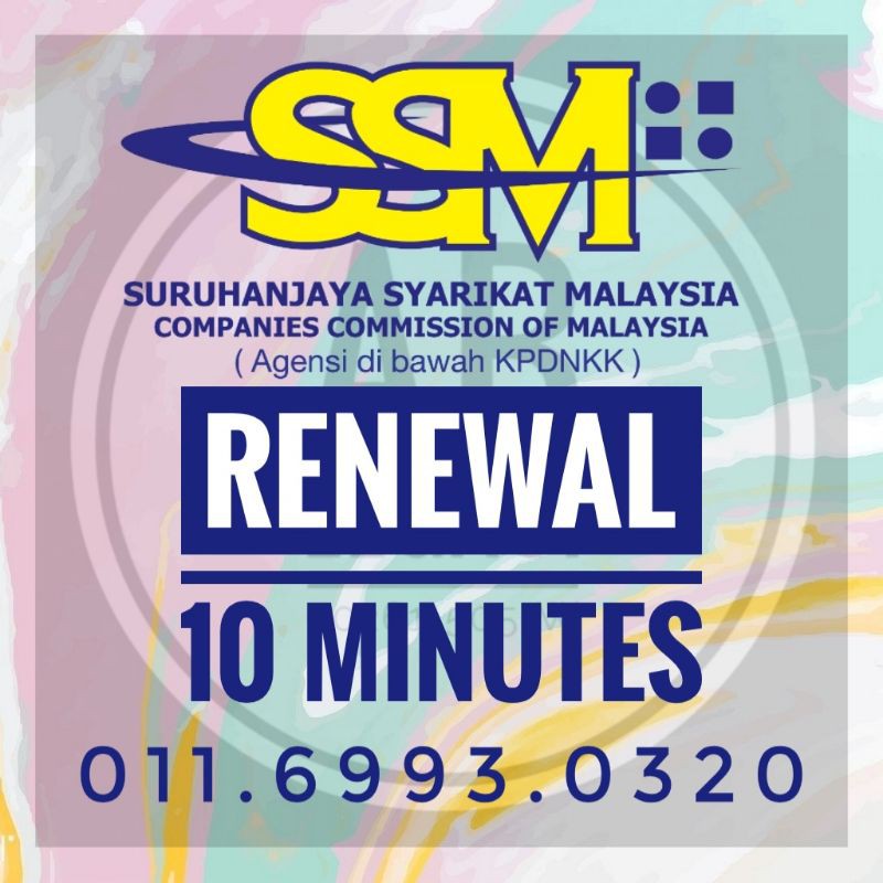 Personal Name Ssm Renewal Shopee Malaysia