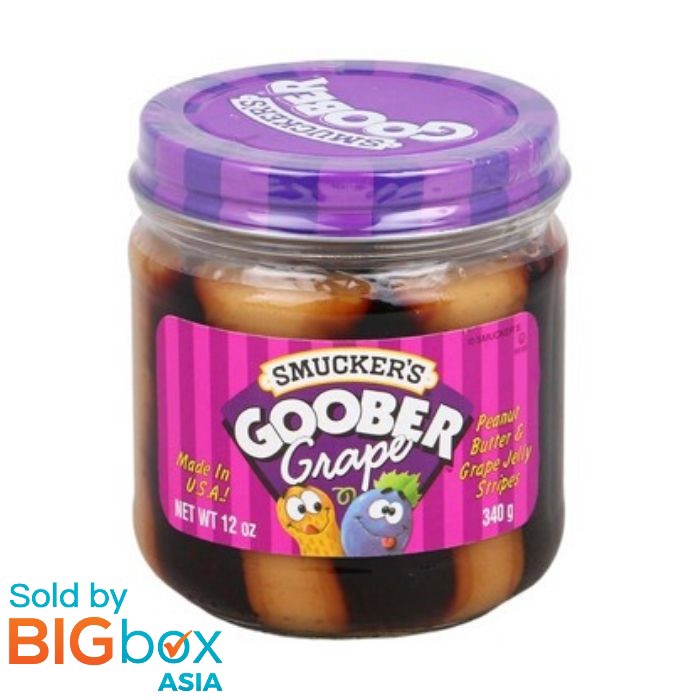 Smucker's Goober Grape Peanut Butter Jam 340g Shopee Malaysia