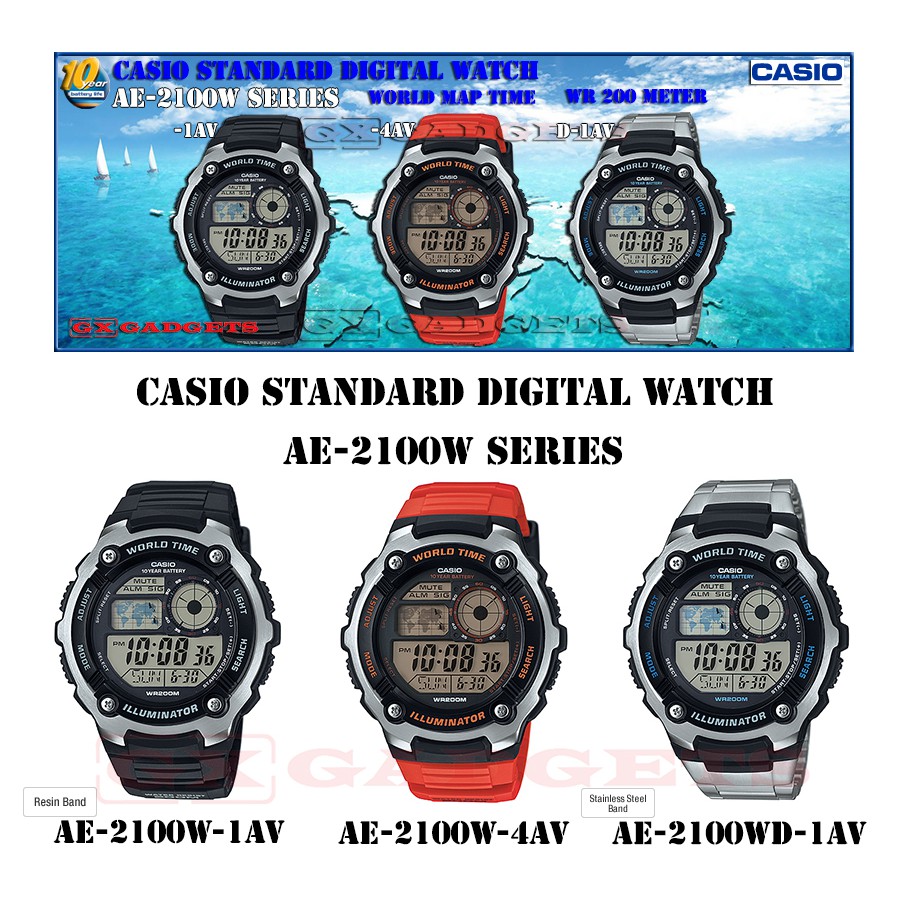 casio ae 2100wd