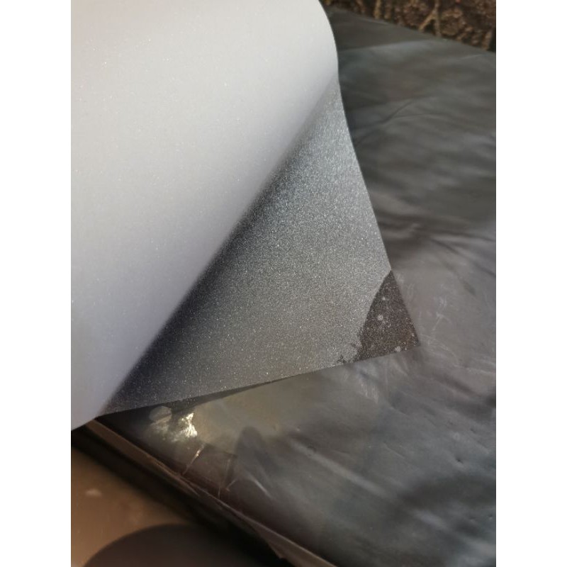 Glitter Cold Laminate Sticker Platinum Stardust Photo Protector