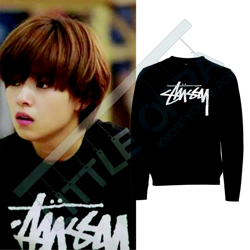 Idol Fashion Twice Jeongyeon Stussy Sweater Shopee Malaysia