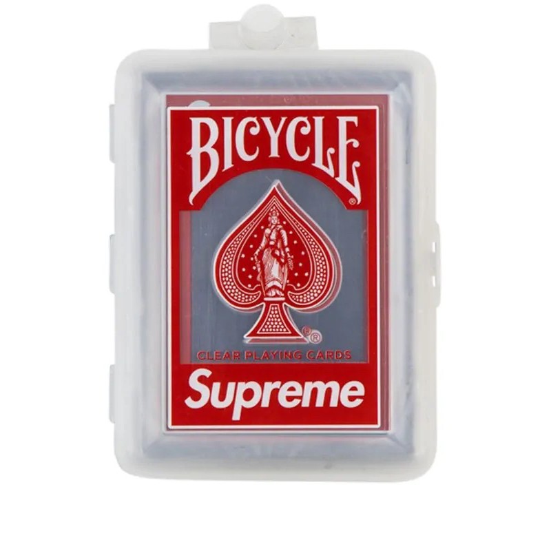Supreme bicycle clear playing card | Shopee Malaysia