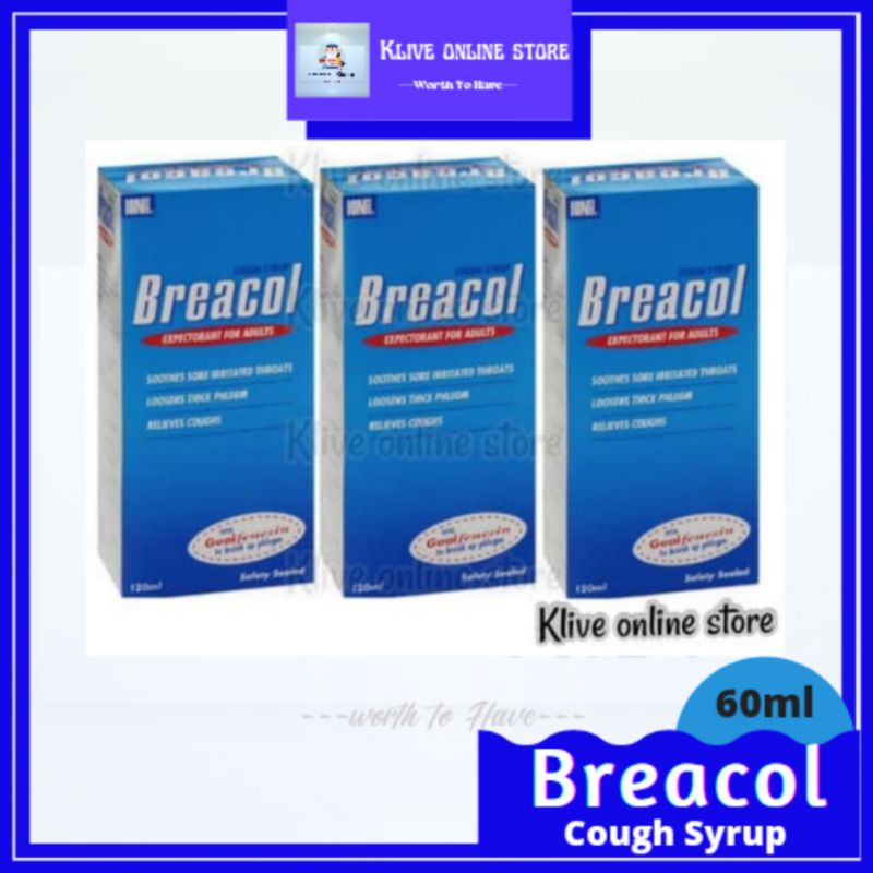 Breacol Cough Syrup Breacol Ubat Batuk Breacol Adult Cough Syrup Breacol Ubat Batuk Dewasa 60ml Shopee Malaysia