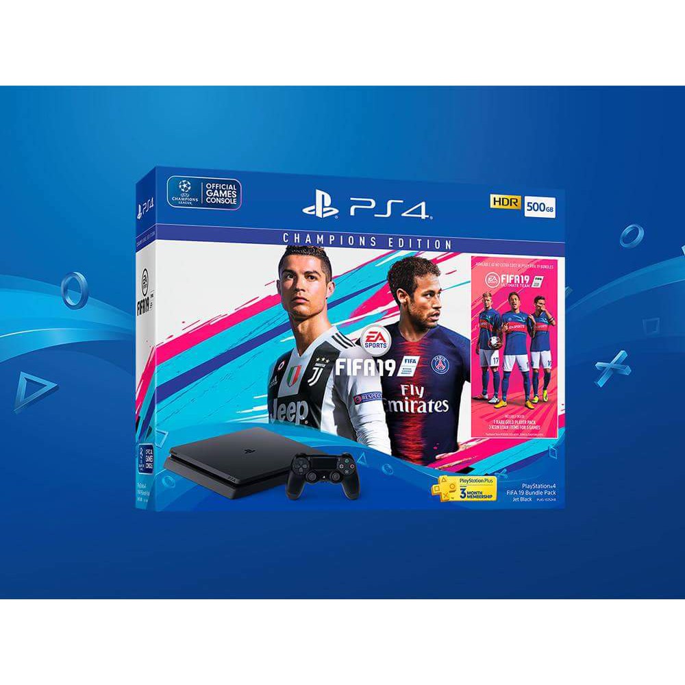 hektar festspil Betaling Sony Playstation 4 Slim Console 500GB FIFA 19 Champions Edition (READY  STOCK) | Shopee Malaysia