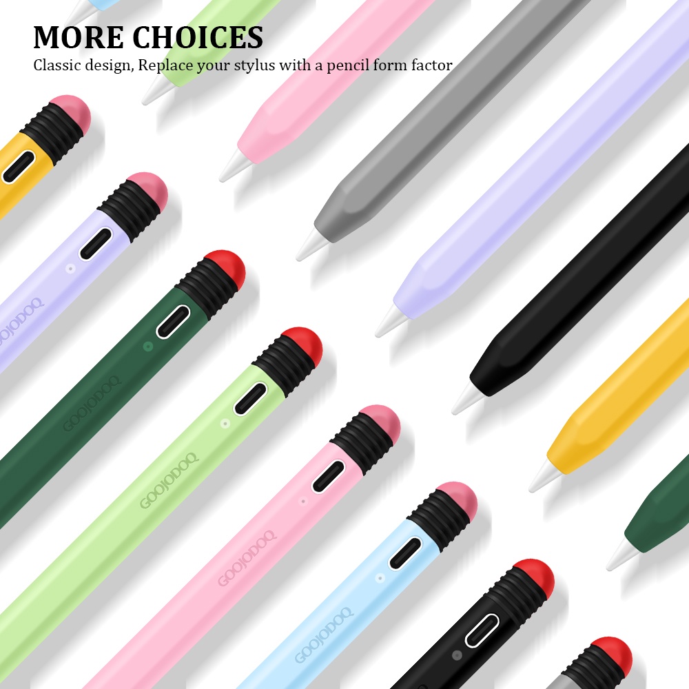 GOOJODOQ Stylus Pencil Case Touch Stylus Protector Cover Applicable to