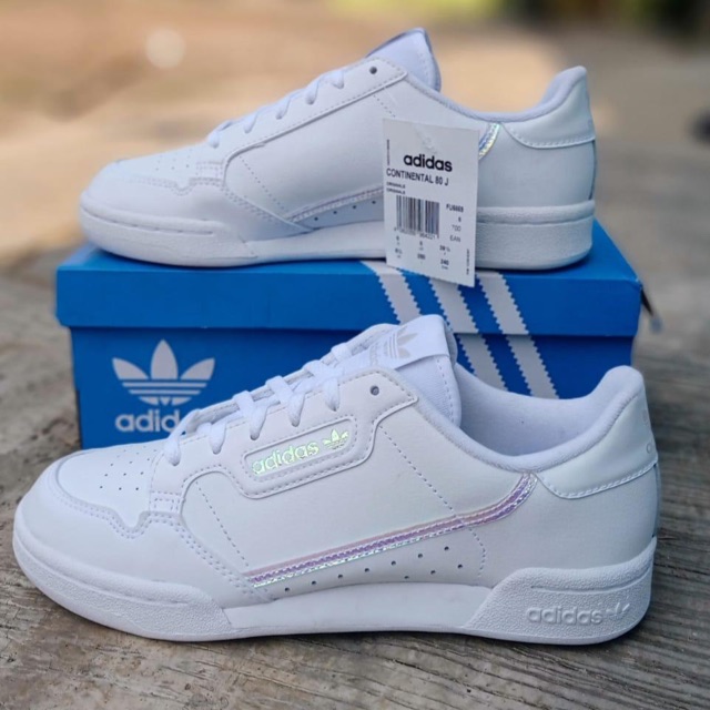 adidas continental silver