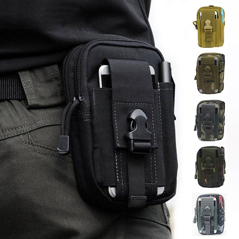 Men Mini Waist Bag Accessories Belt Fanny Pack Waist Pouch Backpack Tactical