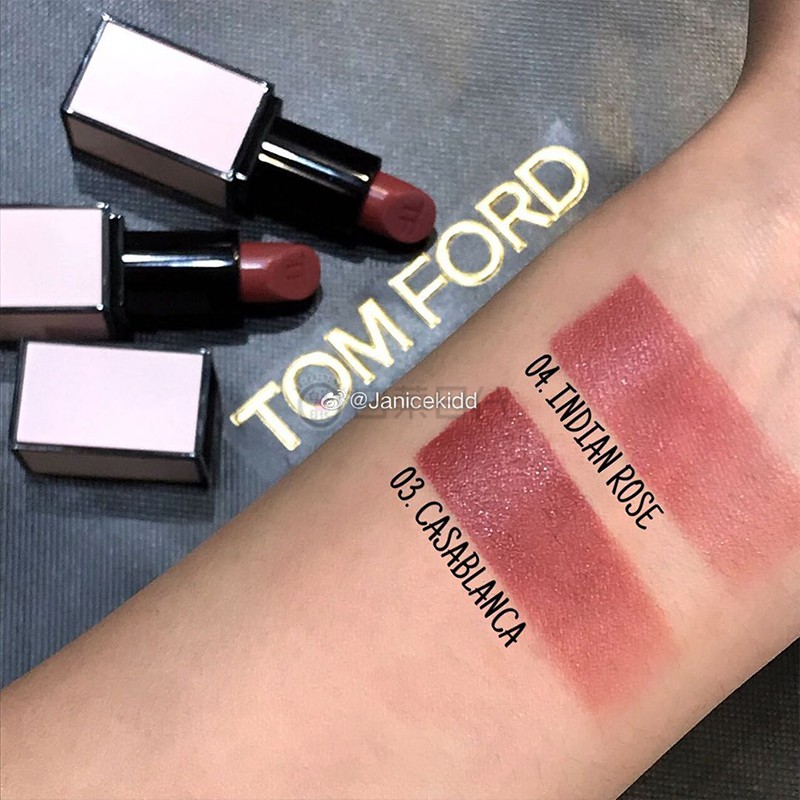 Tom Ford New ROSE PRICK Thorns Rose TF Powder Tube Lipstick Lipstick 03 04  | Shopee Malaysia