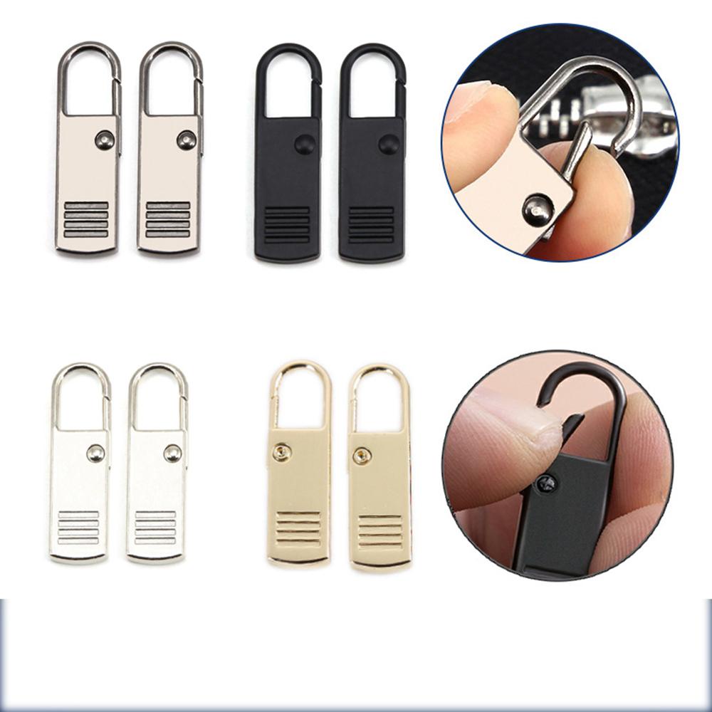 Have Purpose NEEDWAY Metal Zipper Puller Crafts Using Pull-Tab Zip Slider Universal Detachable Handle Mend Removable ... - Image 5