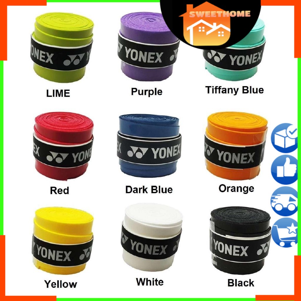 100 Original YONEX AC102EX Overgrip Badminton Grip Shopee Malaysia
