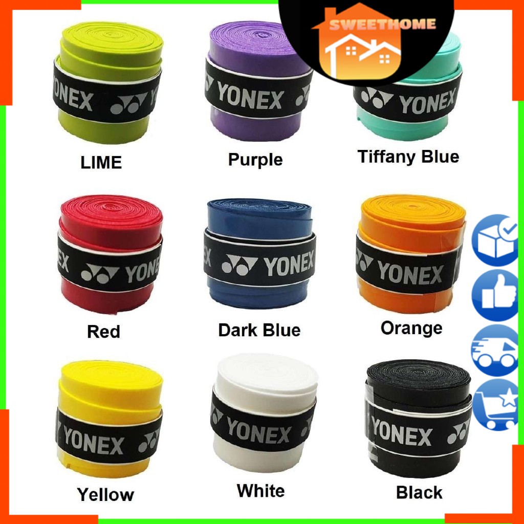 100% Original YONEX AC102EX Overgrip Badminton Grip | Shopee Malaysia