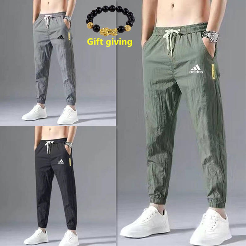 adidas silk joggers