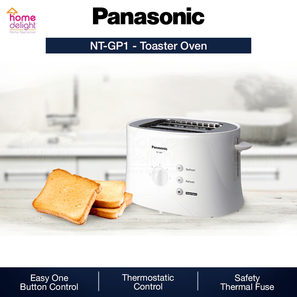 Panasonic Toaster 2 Slice 680W [ NTGP1 \ NTGP1 ] Shopee Malaysia