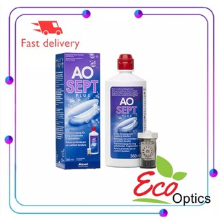 (Exp :2024/3)Alcon Ao Sept Plus Solution 1Bottle **360ml** | Shopee