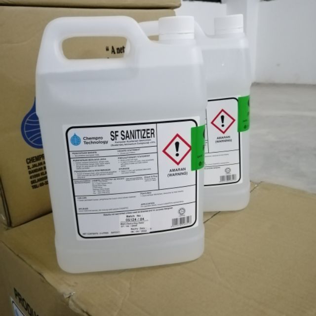 CONCENTRATED 1100 CHEMPRO SF Sanitizer Disinfectant Sanitiser 5L