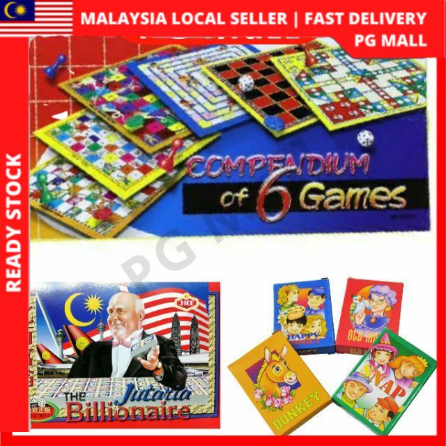 Buy Jutaria Happy Family Card Donkey Old Maid Happy Family Snap Combo Set Seetracker Malaysia