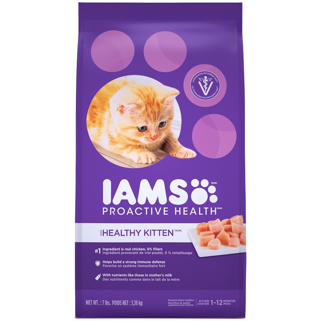 Iams Mother & Kitten Food Chicken 3kg(New Packaging) | Shopee Malaysia