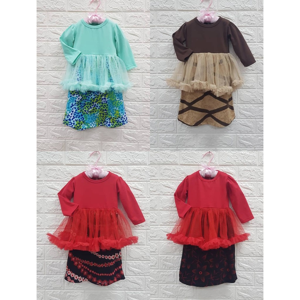  Baju  Raya Tutu Cotton  Moden  Budak Bayi Murah  Design 