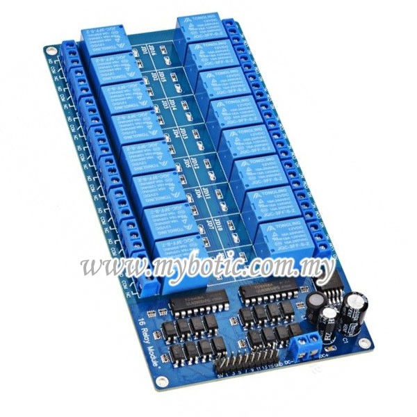 16 Channel 12V Relay Module | Shopee Malaysia