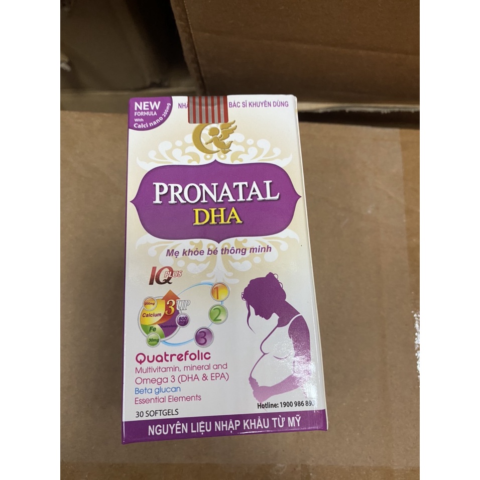 "Genuine" Pronatal DHA Supplement iron, folic acid, vitamins for all