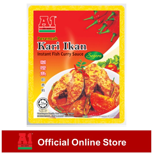 A1 Instant Fish Curry Sauce (200g)