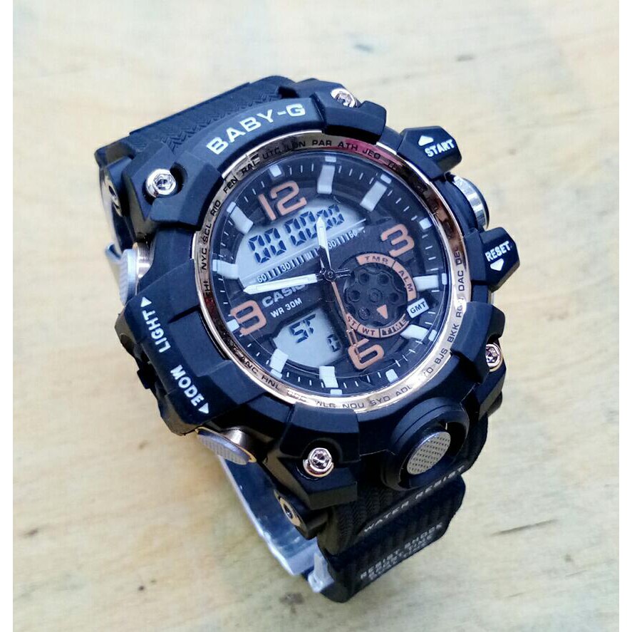 baby g black rose gold