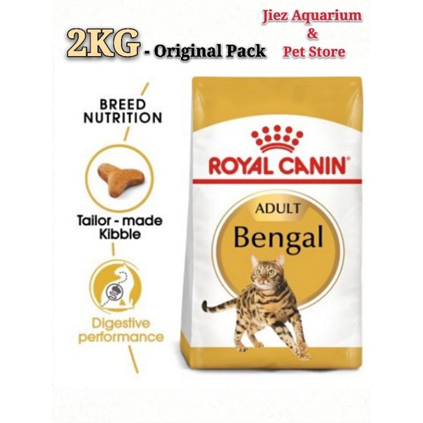 2KG Royal Canin Bengal # Original Pack # Makanan Kucing #