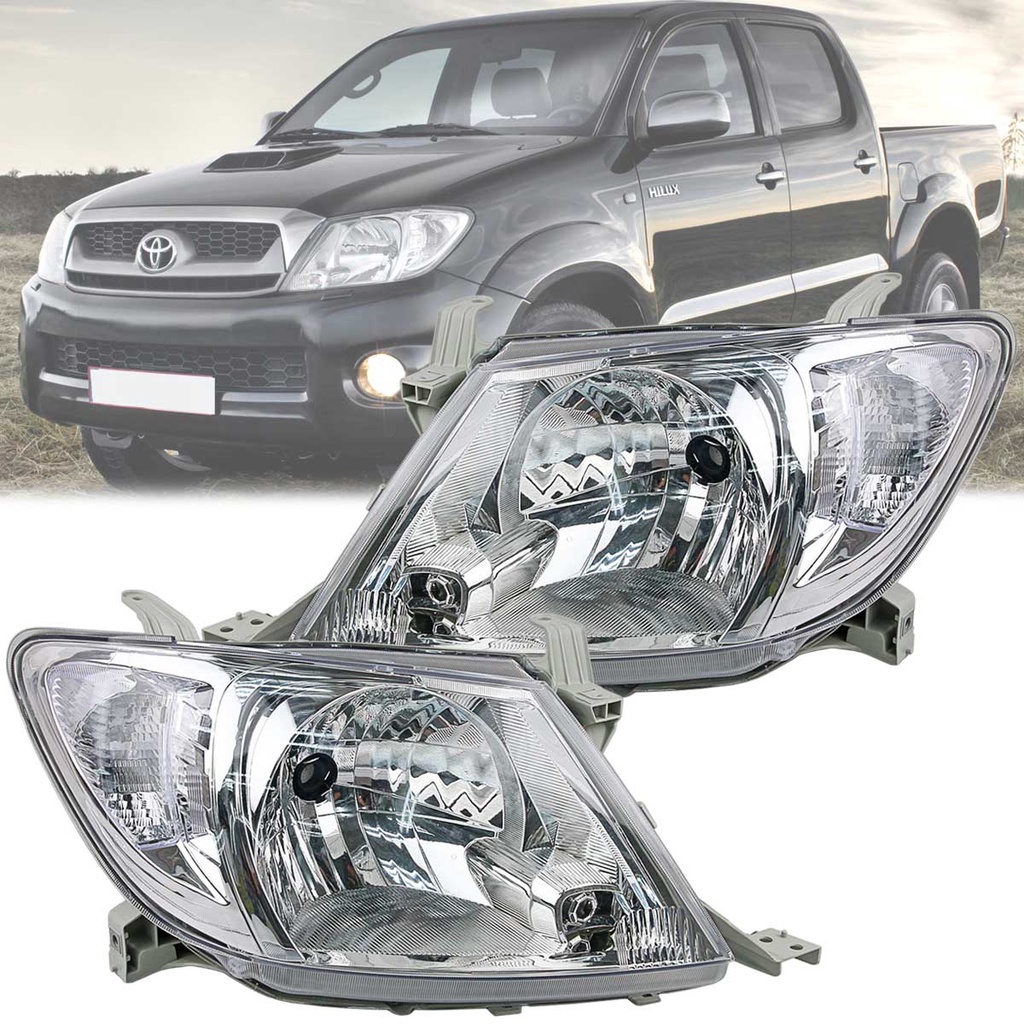 Ready Stock Toyota Hilux Vigo Kun Kun Head Lamp