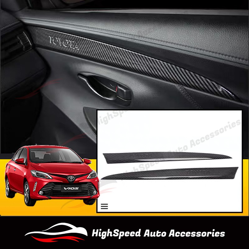 Toyota Vios (20132019) Door Panel Trim 2 pcs Shopee Malaysia