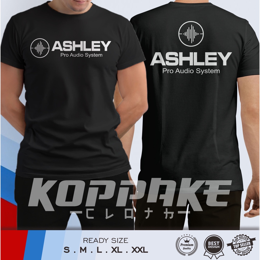 Ashley Pro Audio System Logo System Db Operator Sound System Shirt Distro Shopee Malaysia