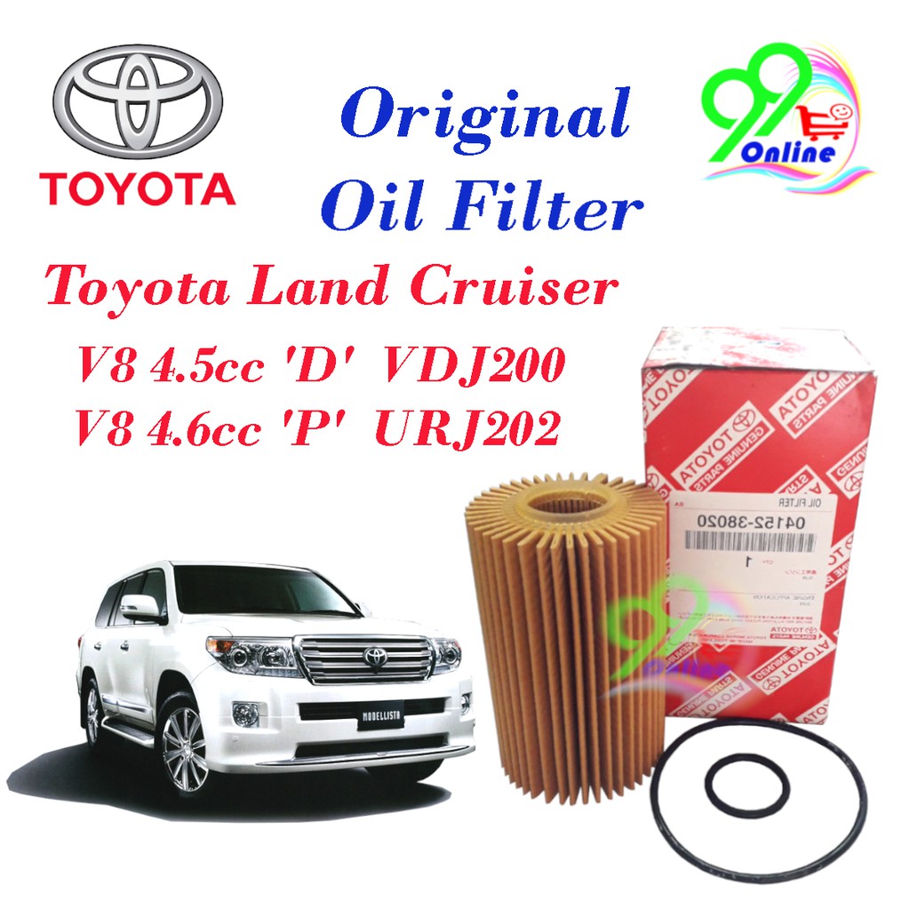 Toyota Land Cruiser UZJ200 ORIGINAL Oil Filter Shopee Malaysia