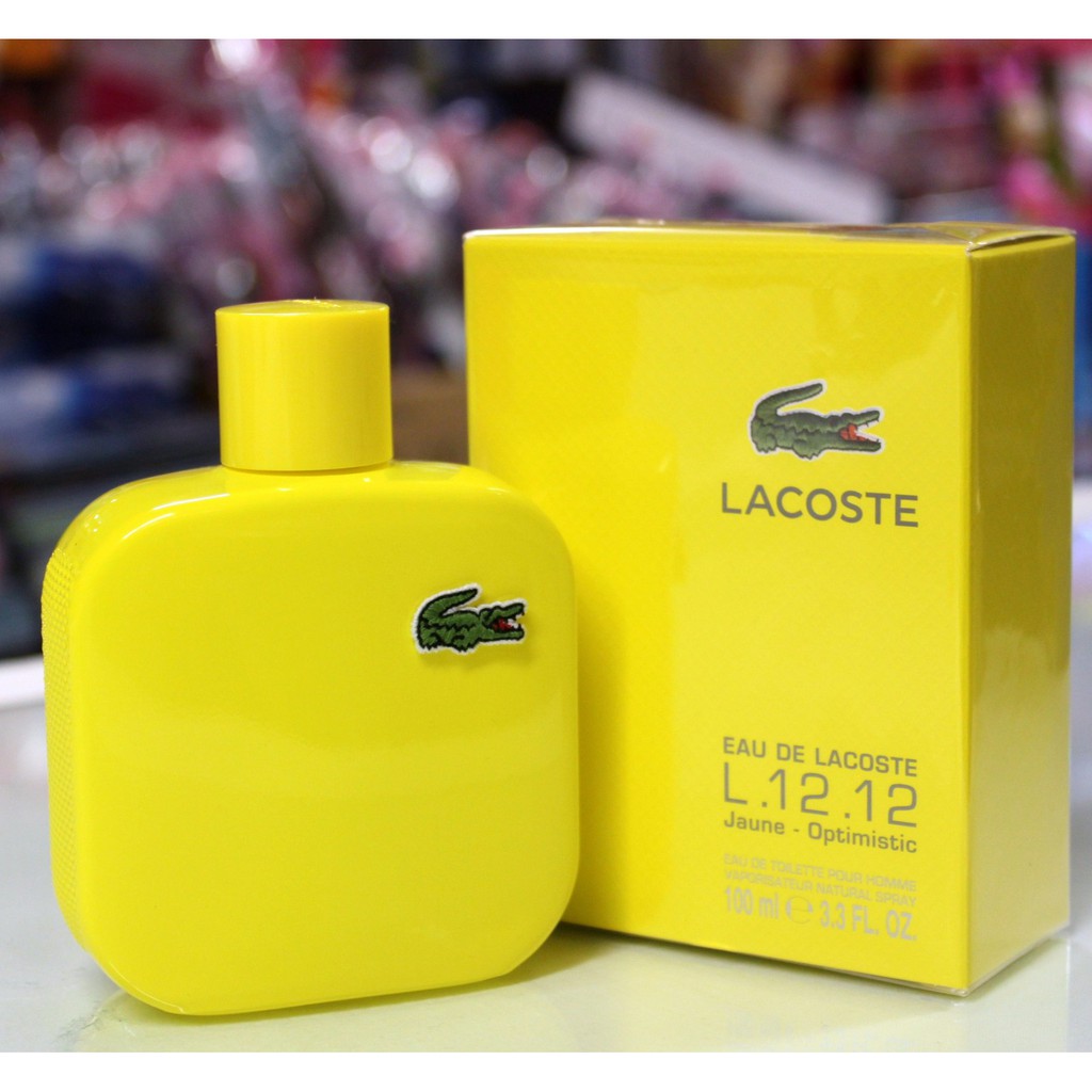lacoste jaune 100ml