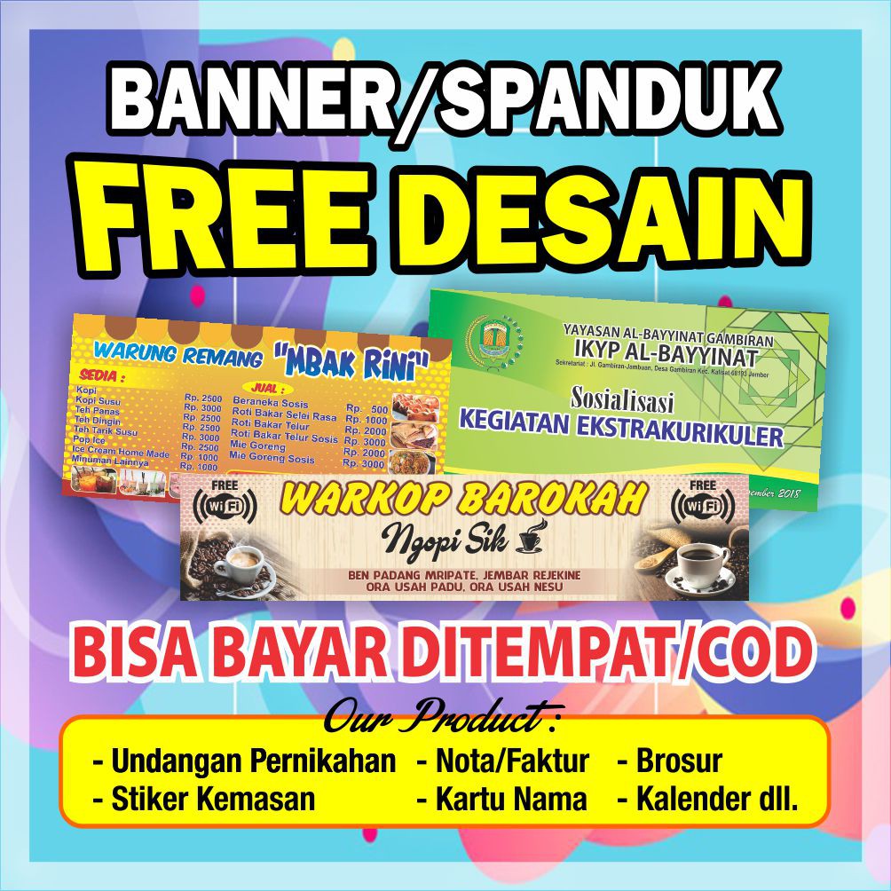 Mold BANNER SPANDUK BACKDROP FREE Design | Shopee Malaysia