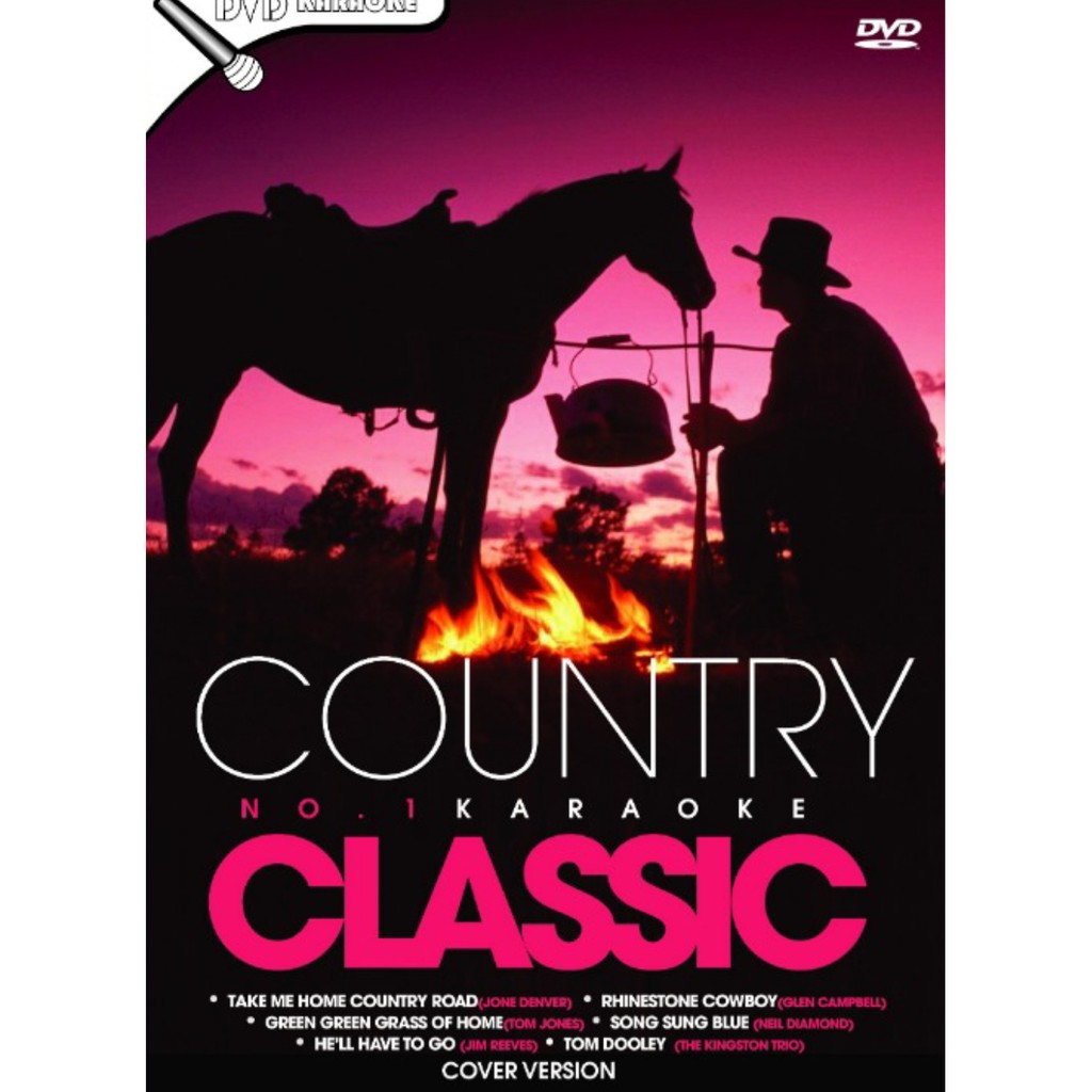 COUNTRY CLASSIC NO.1 KARAOKE 2DVD ( COVER VERSION )